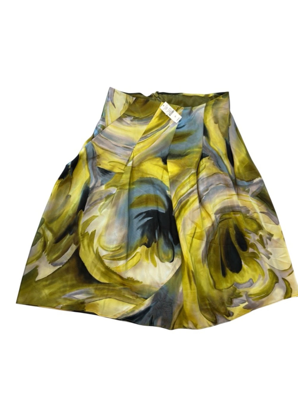 💚 Talbots Petites Silk Abstract Skirt – Size 2P (NWT) 💚